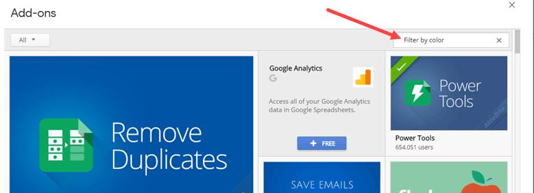 Cách lọc dữ liệu theo màu trong Google Sheets